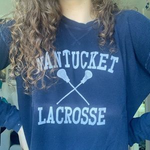 brandy melville nantucket lacrosse long sleeve